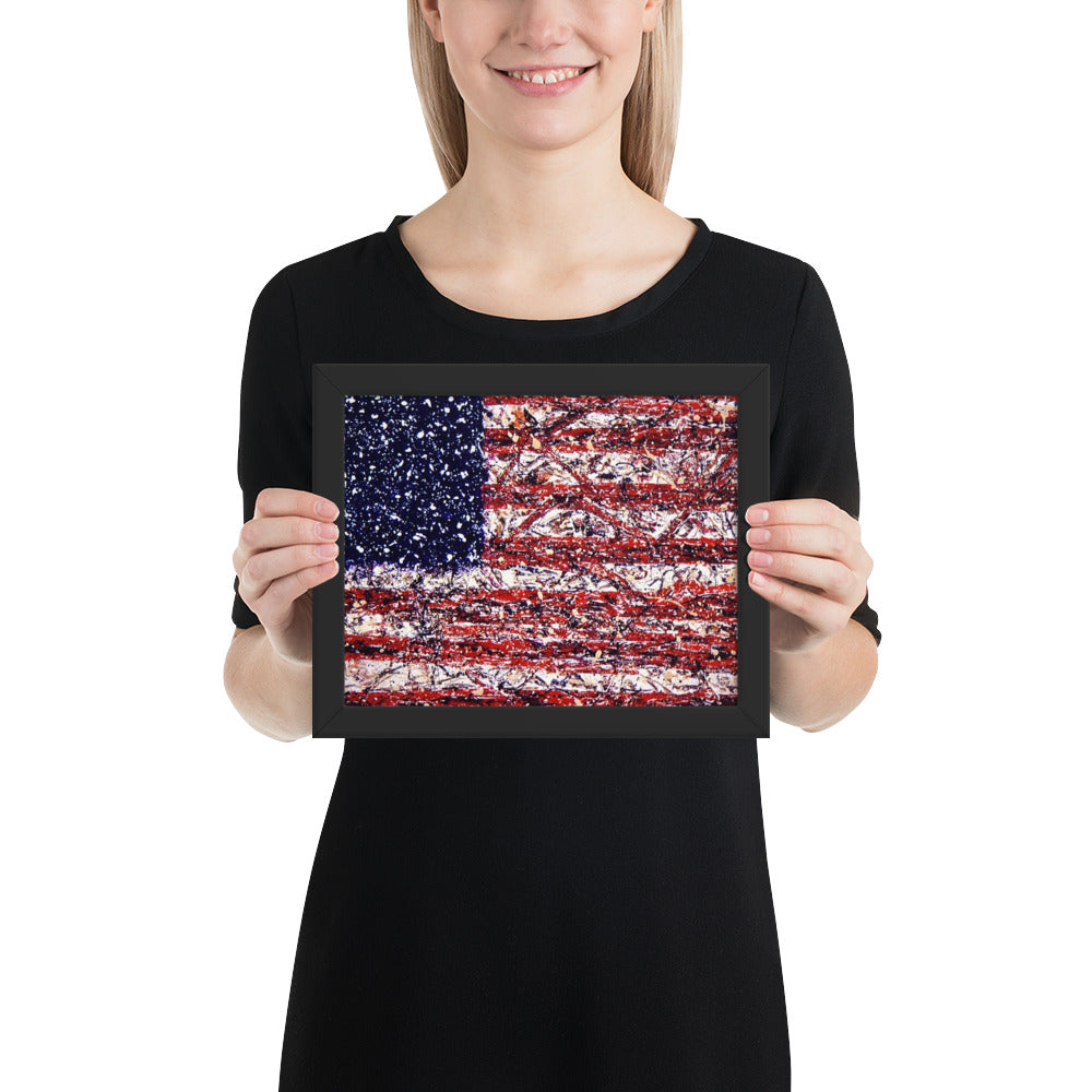 American Beauty 911 - Framed Paper Print